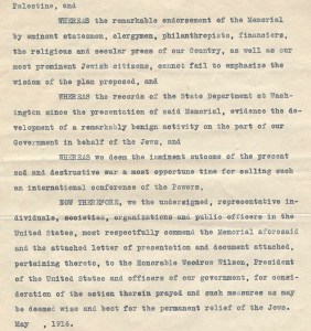 “To Show Kindness to Israel”: William Blackstone’s Memorial | From the