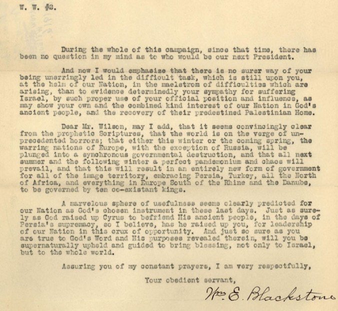 Letter to Pres Wilson_Page 2