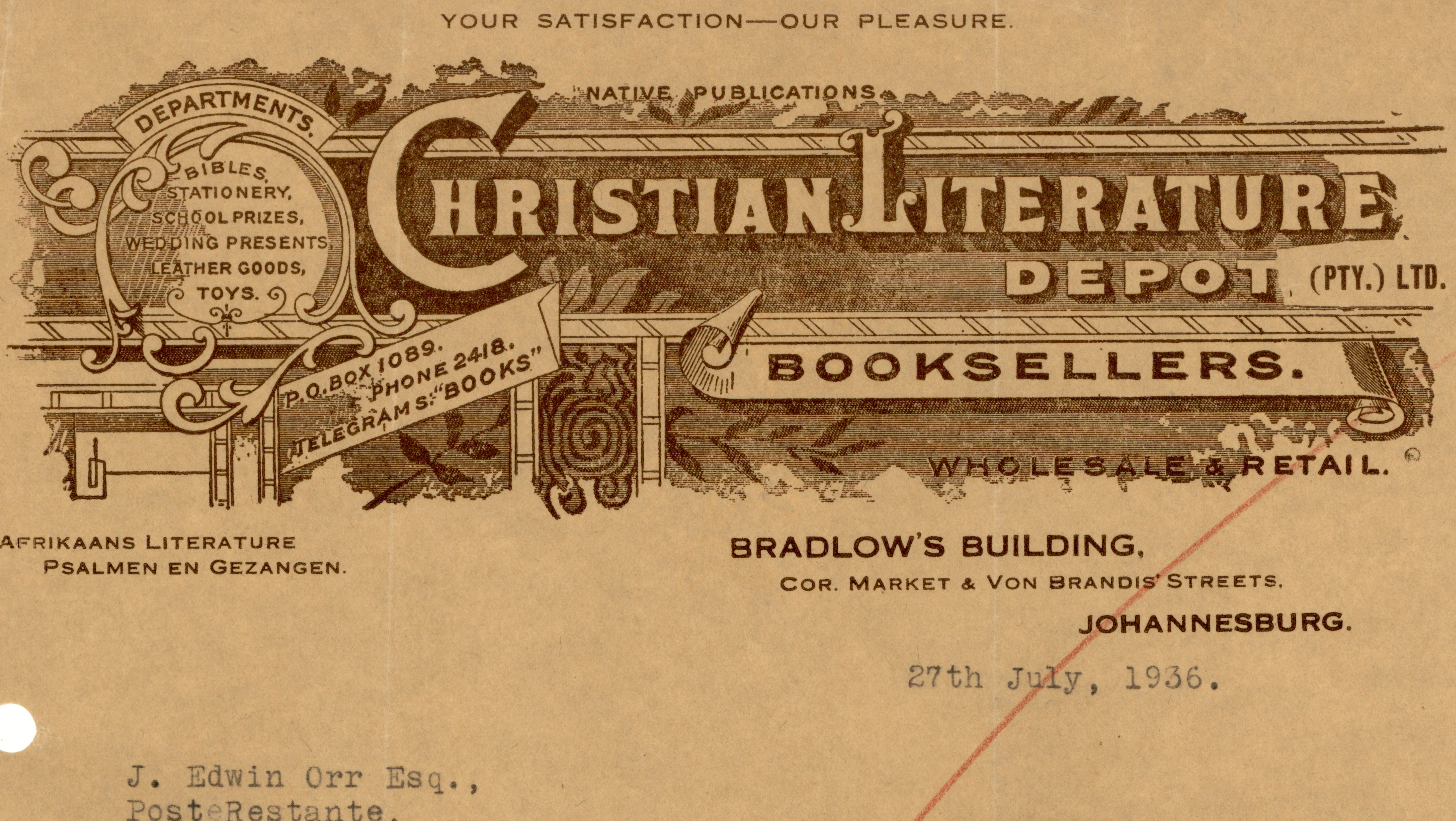 Christian Literature Booksellers