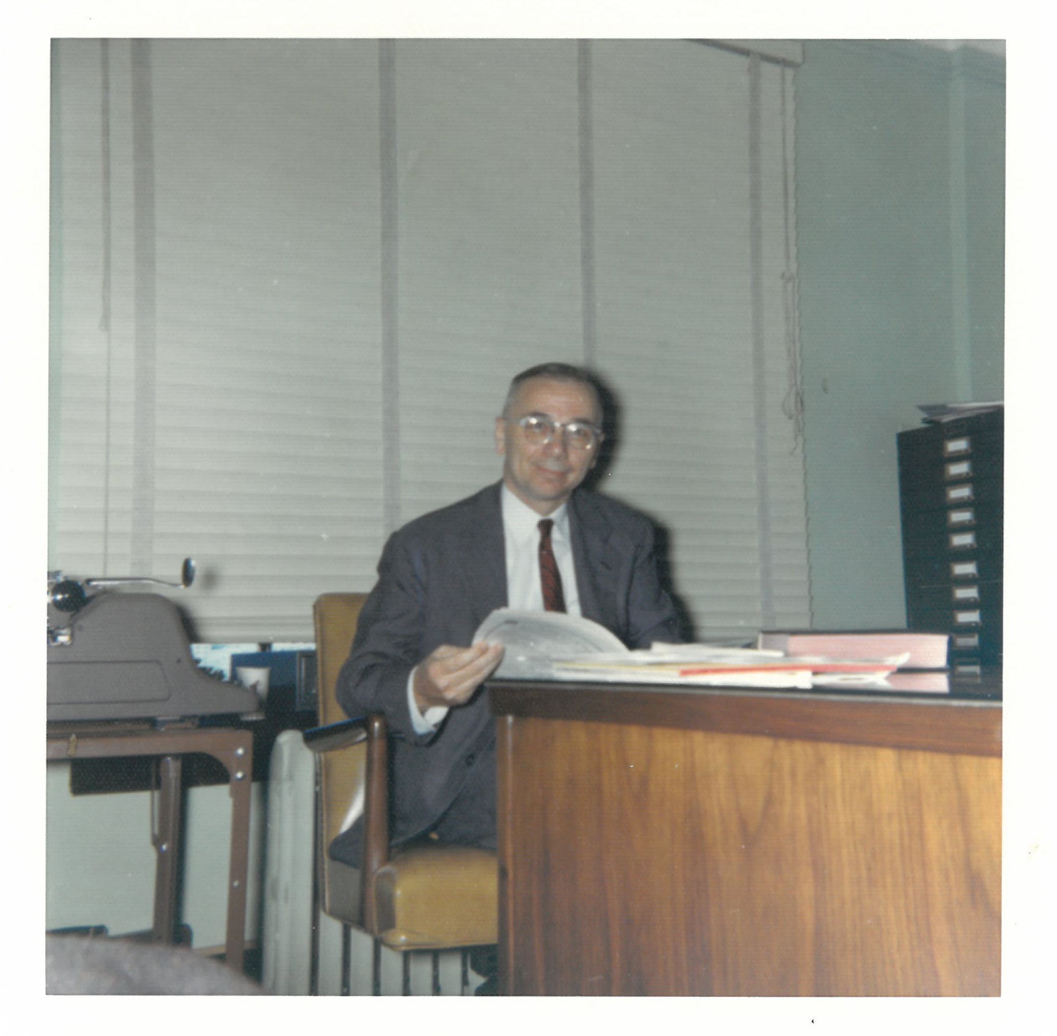 Marcellus Kik in the CT offices