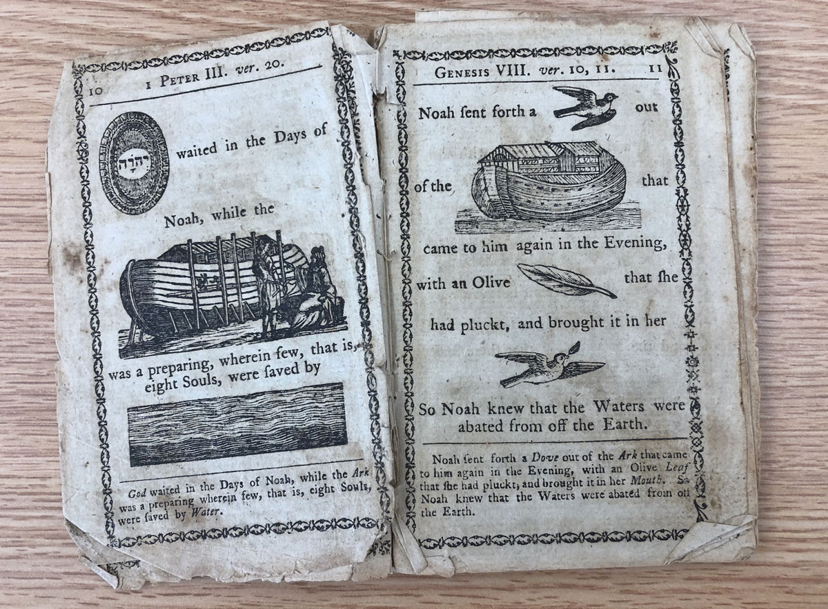 A Curious Hieroglyphick Bible, 1788