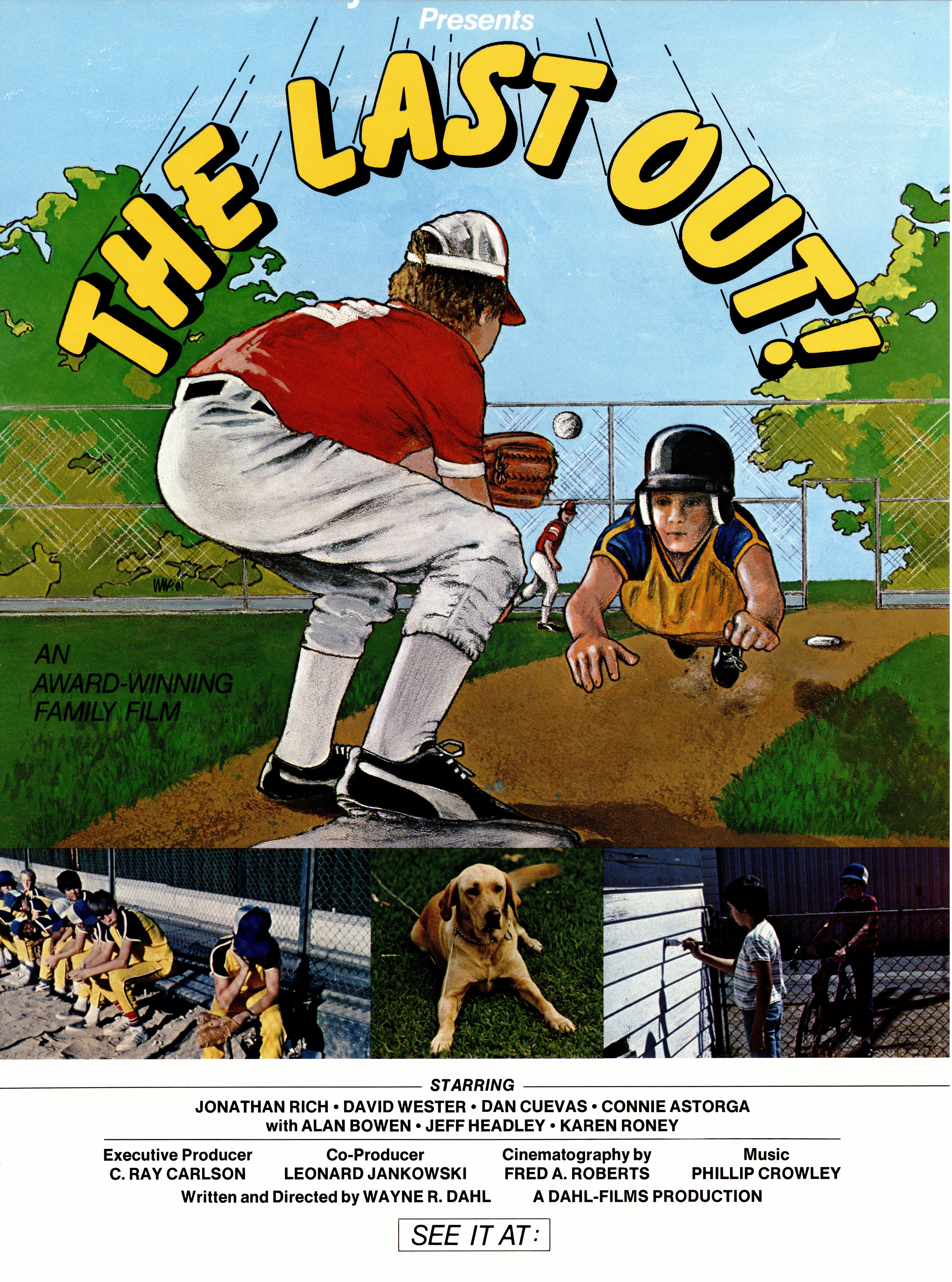 Poster for a Gospel Films production, The Last Out.