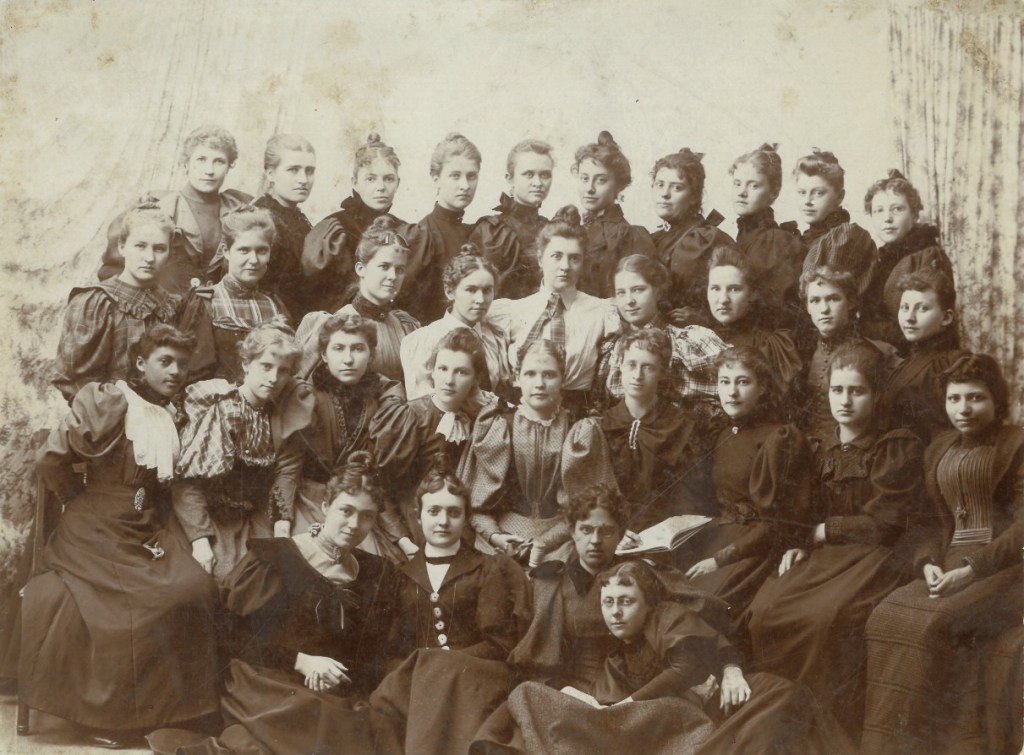 Aeleoian Literary Society, 1894. (College Archives Photograph B40)