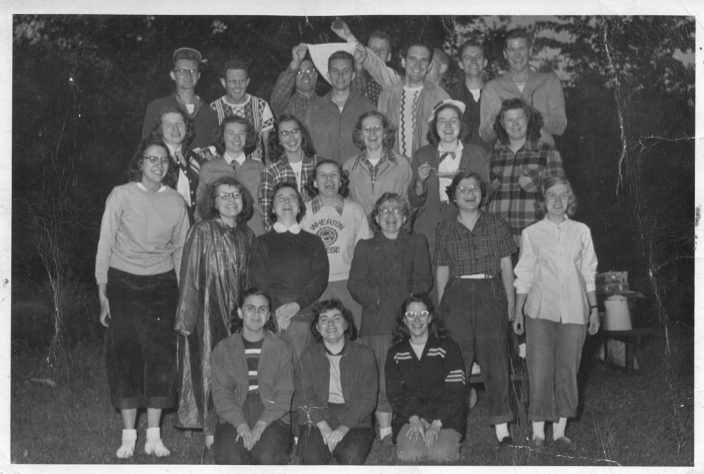 Ladosian Literary Society Social, 1950. (College Archives Photograph B15250)