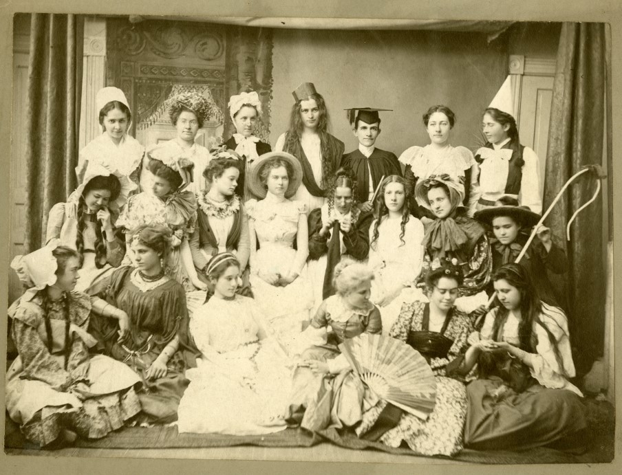 Philalethian Literary Society, 1901-1902. (College Archives Photograph B4157)